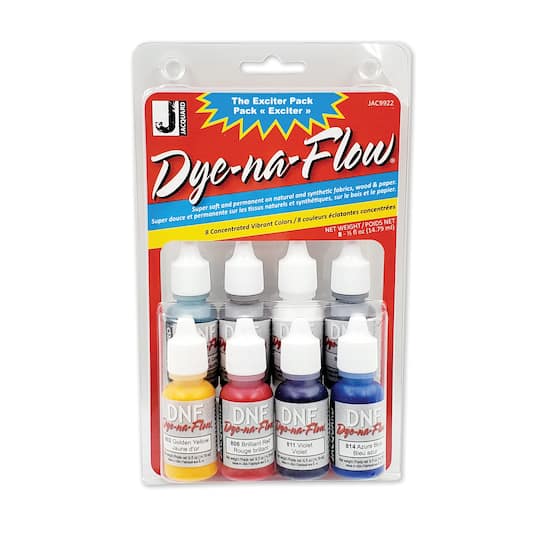 Jacquard Dye-Na-Flow 8-Color Exciter Pack